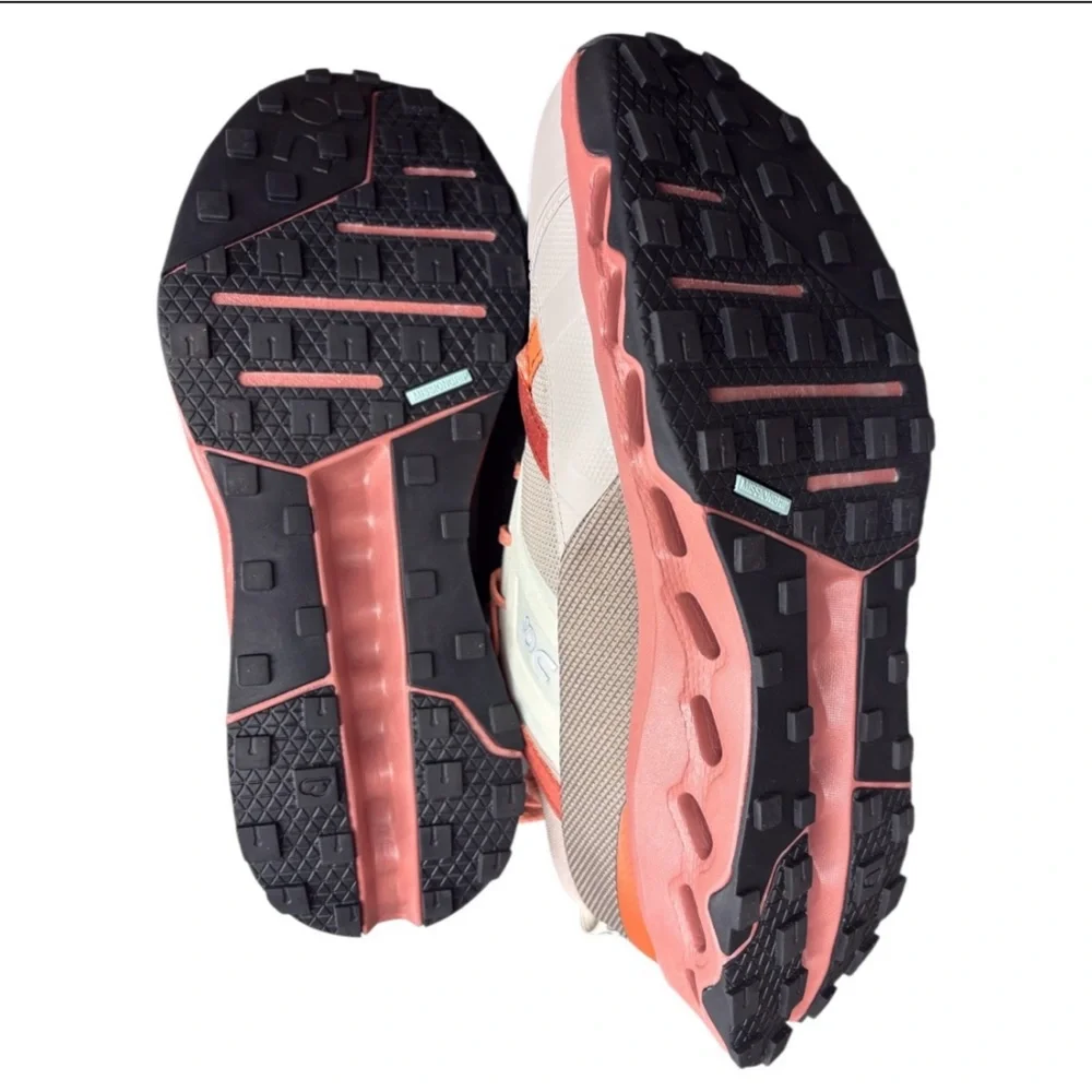 On Running Men’s Sneakers in Beige, Coral, Pink and Black